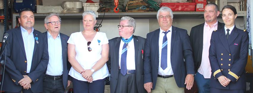 Medailles merite marin pêche